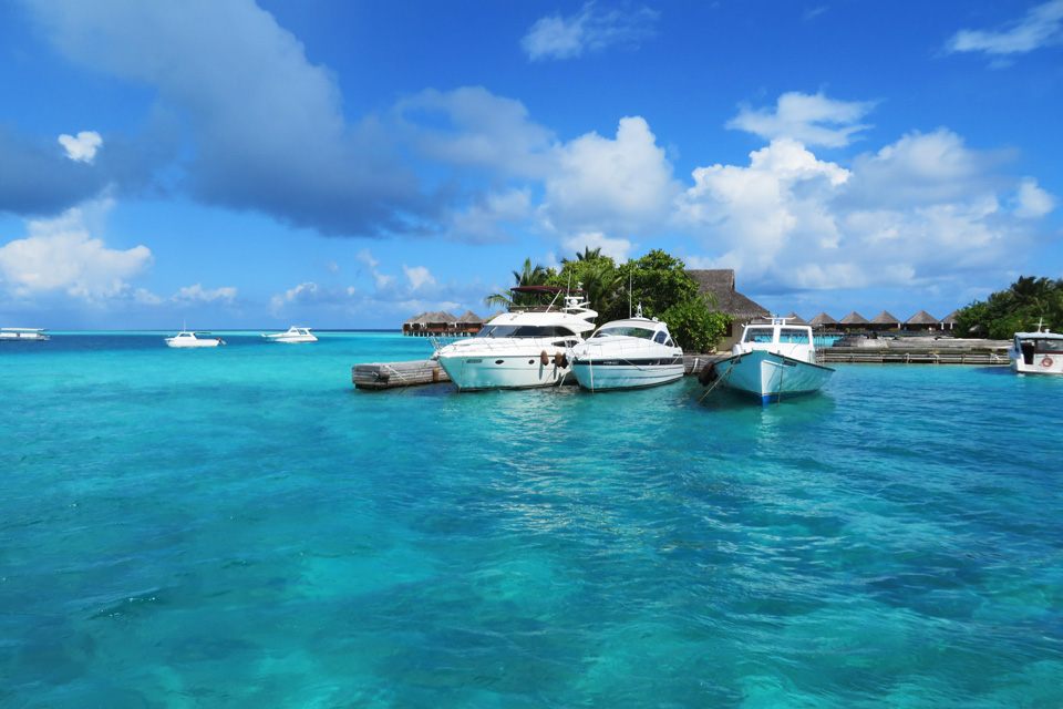 The Maldives premium resorts prefer to have their own yachts