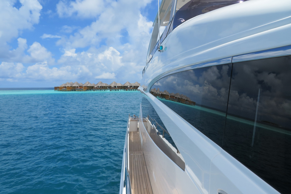 Cruising the Maldives