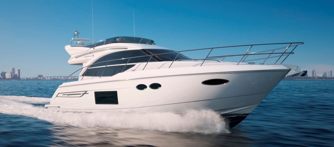 The new Princess 49 the first flybridge yacht with IPS Blog and news