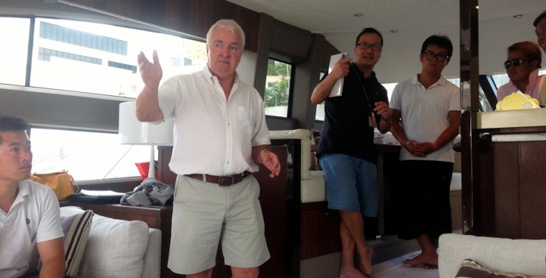 Successful yacht training of Princess South China team